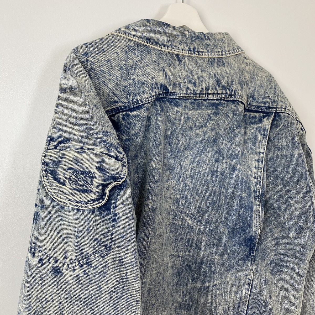 ジャケット・アウター stone  1985 archive 80s Vintage 80's Modern Male Acid Stone Washed Denim Jacket | eBay