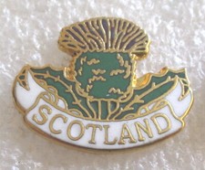 Scotland Thistle Flower Tourist Travel Souvenir Collector Pin -UK United Kingdom