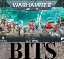 Warhammer 40K Eldar Aeldari Storm Defenders Black GUARDIANS Bits Bit Female Ulth