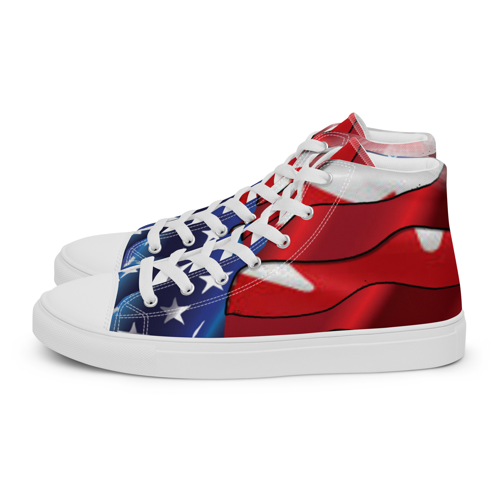 Zapatos de lona Proud American para hombre de caña alta