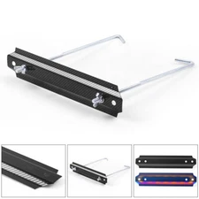 Carbon Fiber Stainless Steel Billet Battery Tie Down Mount Bracket Holder Bar