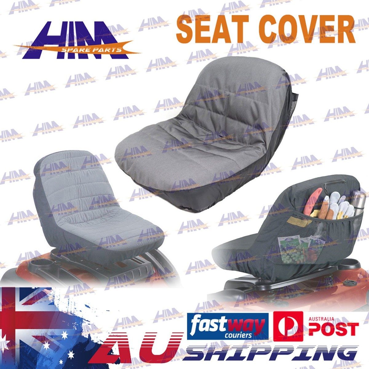RIDE ON MOWER SEAT COVER FOR JOHN DEERE MURRAY ROVER VICTA