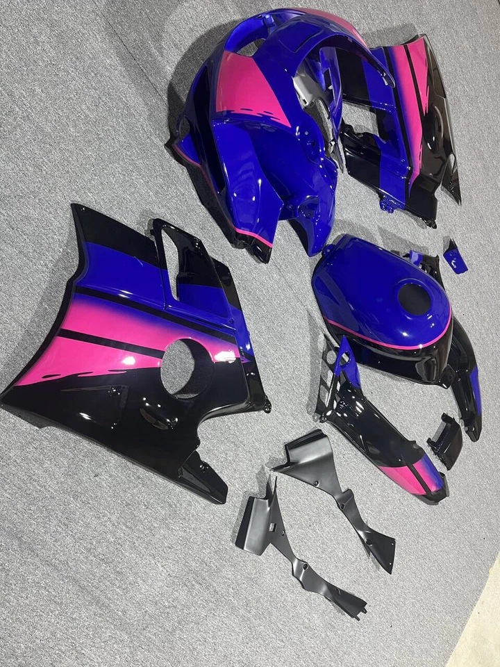 Purple Red Injection Fairing Kit for Honda CBR600F2 1991-1994 Plastic Bodywork Foto 4 de 4