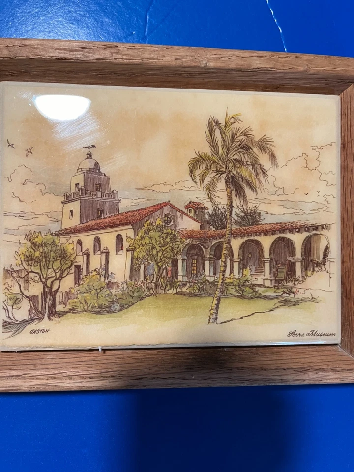 Arte enmarcado Gaston Lokvig "Museo Serra" Foto 4 de 4