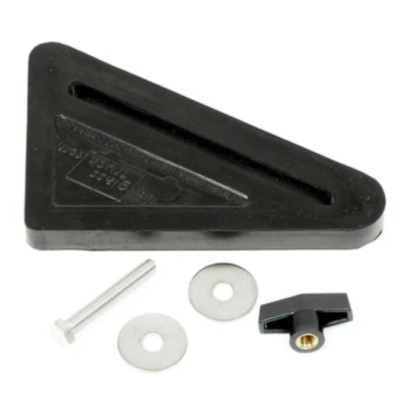 Adjustable Triangle Rubber Cleat System For Glass Glazier Transport Rack