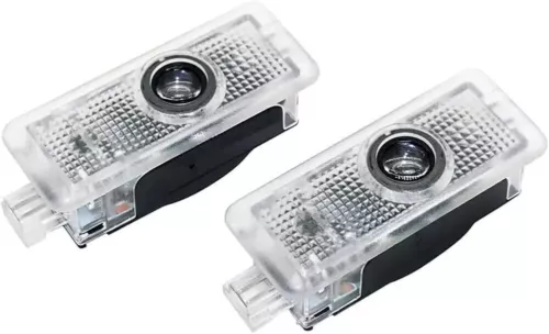 2pcs LED AMG laser Projector door light For MB NA/C/E/GLA/GLC/GLE/GLS New - Picture 2 of 4
