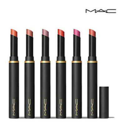 Mac Lipstick Powder Kiss Velvet Blur Slim Stick 100% AUTHENTIC, CHOOSE COLOR