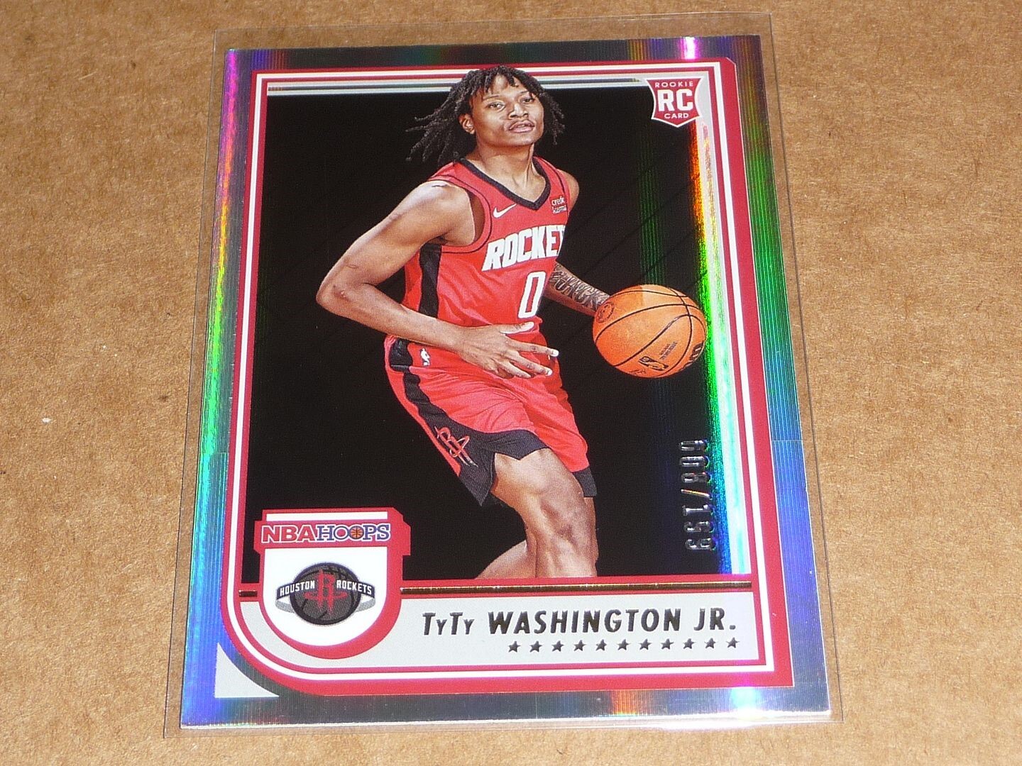 2022/23 Panini Hoops Premium Box Set /199 TYTY WASHINGTON JR ROCKETS #258