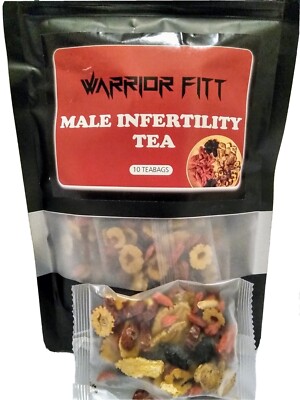 Male Infertility Tea  100% Organic Herbs Fertility, Sperm Motility, Enhancement 