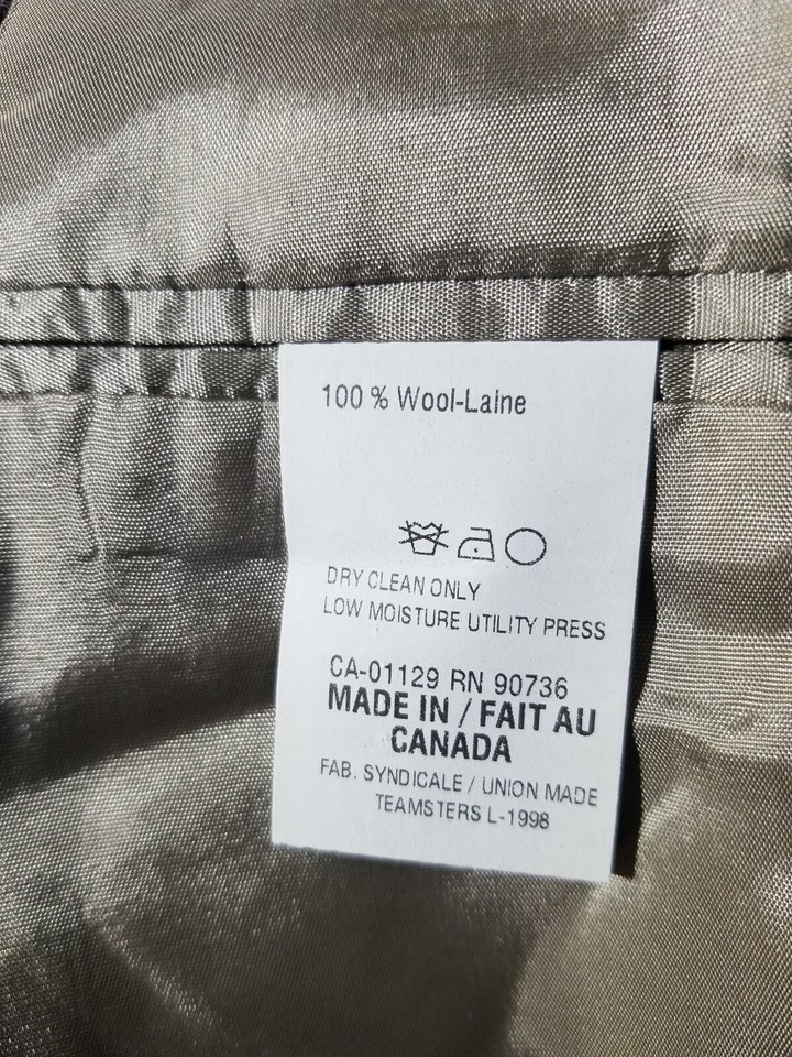 48L Ralph Lauren Pink Green Brown Check Wool Tweed Blazer Sport Coat