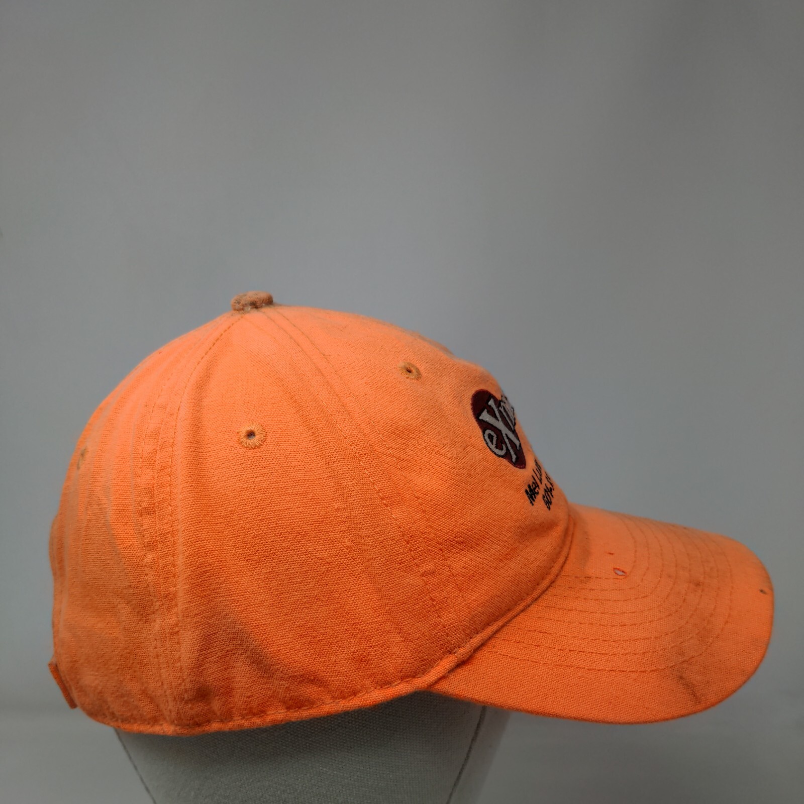 Exmark Strapback Hat Orange One Size Adjustable E… - image 4