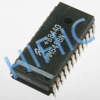1PCS MM5458N Digital Clock - Multifunction Alarm Clock DIP24 #E2*