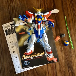 burning gundam action figure