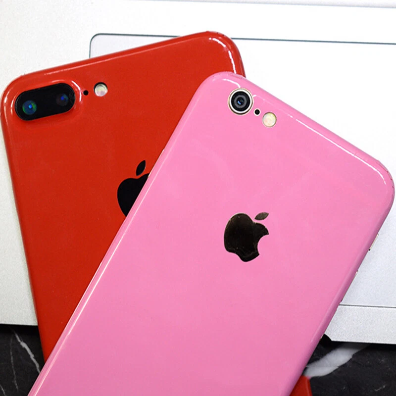 Cubierta trasera protectora de pantalla para Apple iPhone con lente de cámara película protectora Foto 4 de 4