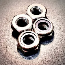 Metric Hex Nyloc Nut A4 316 Stainless Steel T-Type DIN985