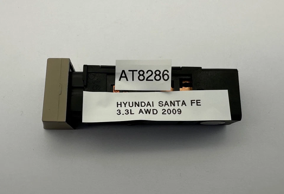 OEM 07-12 Hyundai Santa Fe Panel de tablero ESC Interruptor de apagado Botón de control Beige Tostado Foto 3 de 4