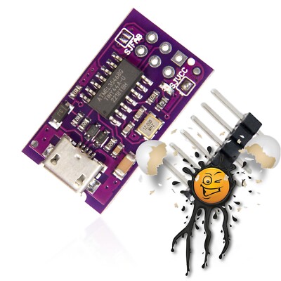 Tiny AVR ISP ATtiny44A USB Micro USBTiny Modul Board ATTINY ATTinyCore 4K Flash