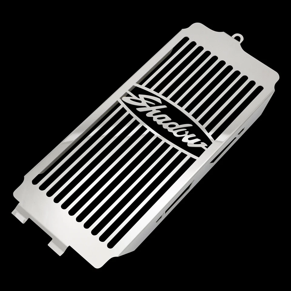 Rejilla protectora de cubierta de radiador para Honda Shadow VT750 ACE 97-03 Spirit VT 750 01-08 Foto 4 de 4