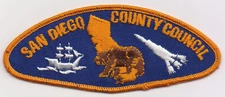 CSP - SAN DIEGO COUNTY COUNCIL - T-1A - MERGED IN 1992- 1ST ISSUE CSP-BV $30-$35
