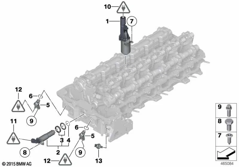 BMW Genuine Actuator Fits E82 E88 F20 F20 LCI F21 F21 LCI F22 F23 11377603979