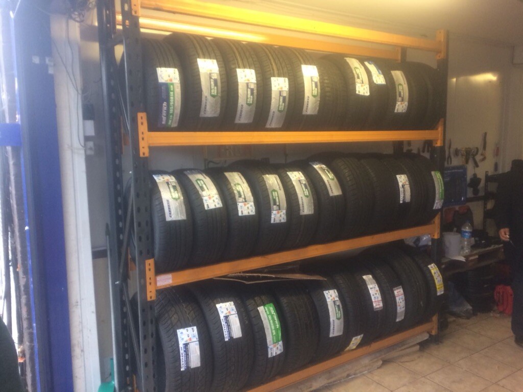 GARAGE WORKSHOP CAR WHEEL STORAGE TYRE MECHANIC RACKING (Brentwood ...