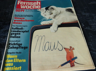 Fernsehwoche 48/1977 Die Sen. m. d. Maus/Peter Alexander/Gitte/Winnetou/Musikla.