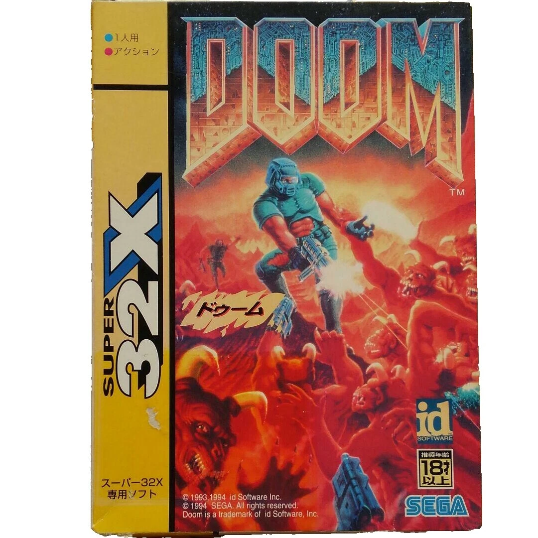 Doom Sega Genesis Video Games
