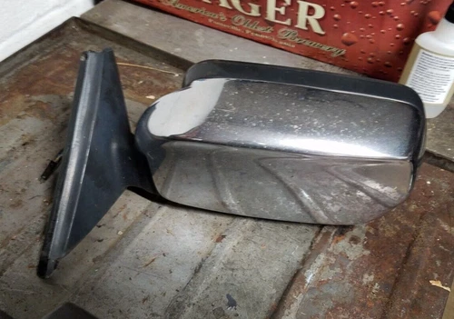 1985 BMW 635CSi (E24) Left Side Door Wing Mirror, Chrome
