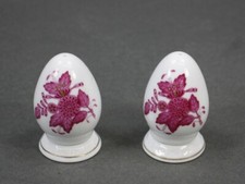 Herend Salz & Pfeffer Streuer 1. Wahl Apponyi Purpur