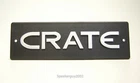 Plastic CRATE Logo - Amp Emblem - NOS