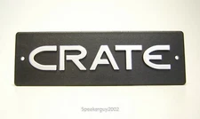 Plastic CRATE Logo - Amp Emblem - NOS 