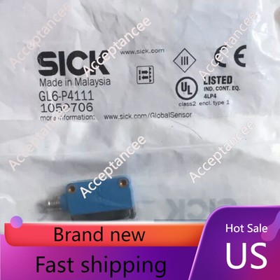 New Sick GL6-P4111 1050706 GL6P4111 Photoelectric Sensor Free Shipping