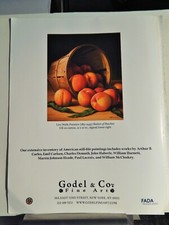 LEVI WELLS PRENTICE  ART PIECES ORIG VTG 2015  ADVERTISEMENT,