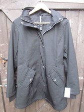 Womens Jessica Simpson Black Hooded Coat ( Size M ) New