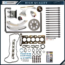 Timing Chain Kit Head Gasket Set For 04-06 Chevrolet Colorado GMC Canyon 3.5L