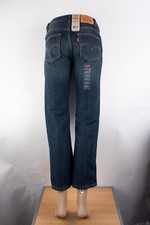 Levi's 505 Straight Leg 12 24 X 26 Boy's Denim Jeans Dark Wash Zip Fly NWT