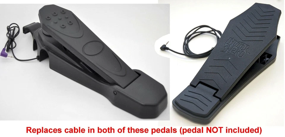 NUEVO Guitar Hero World Tour CABLE PEDAL BATERÍA con SENSOR xbox 360 Wii PS3 banda héroe Foto 3 de 3