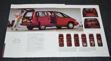1991 Chevy Lumina Apv Van Color Original Dealer Sales Binder Insert Print Ad 91 1991 Chevy Lumina Apv Van Color Original Dealer Sales Binder Insert Print Ad 91