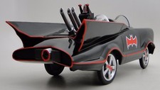 Batman Batmobile MINI Pedal Car "Too Small To Ride On" HEAVY TIN METAL BODY
