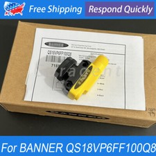New In Box For BANNER QS18VP6FF100Q8 Photoelectric Switch Sensor PNP 10-30VDC