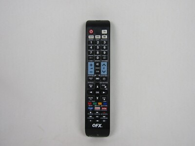 QFX REM-10 Smart Universal Remote Control-Black-4 in 1-EUC