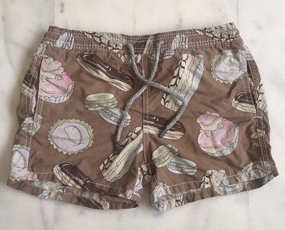 Maillot De Bain Garçon Vilebrequin Occasion - Taille 4 - Rose/marron - Très Bon état