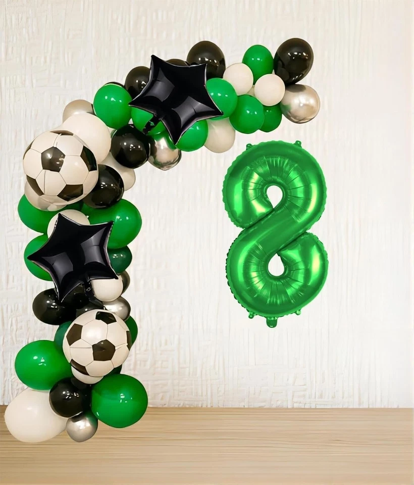 Decoración De Fiesta De Cumpleaños De Fútbol Para Hombres Y Niños Decoración NUEVO Foto 2 de 4