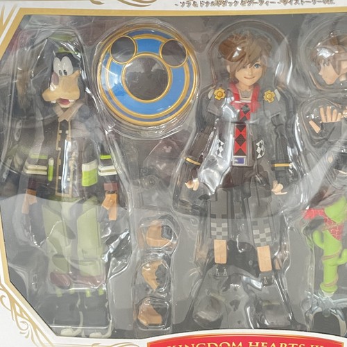 Kingdom Hearts III Figure Sora Donald Duck Goofy Bring Arts Toy Story Ver Japan - Picture 6 of 12