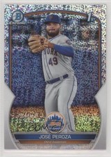 2023 Bowman Chrome Prospects Speckle Refractor /299 Jose Peroza José 0m4r