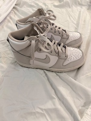 Nike Dunk Highs Grey Fog Youth 6.5 Used but good condition. No box 