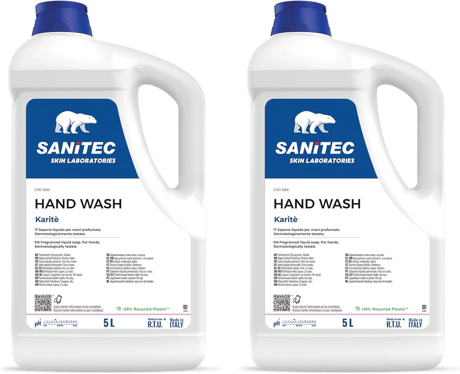 Sapone Liquido Professionale Antibatterico Mani con Glicerina 500ml/1L