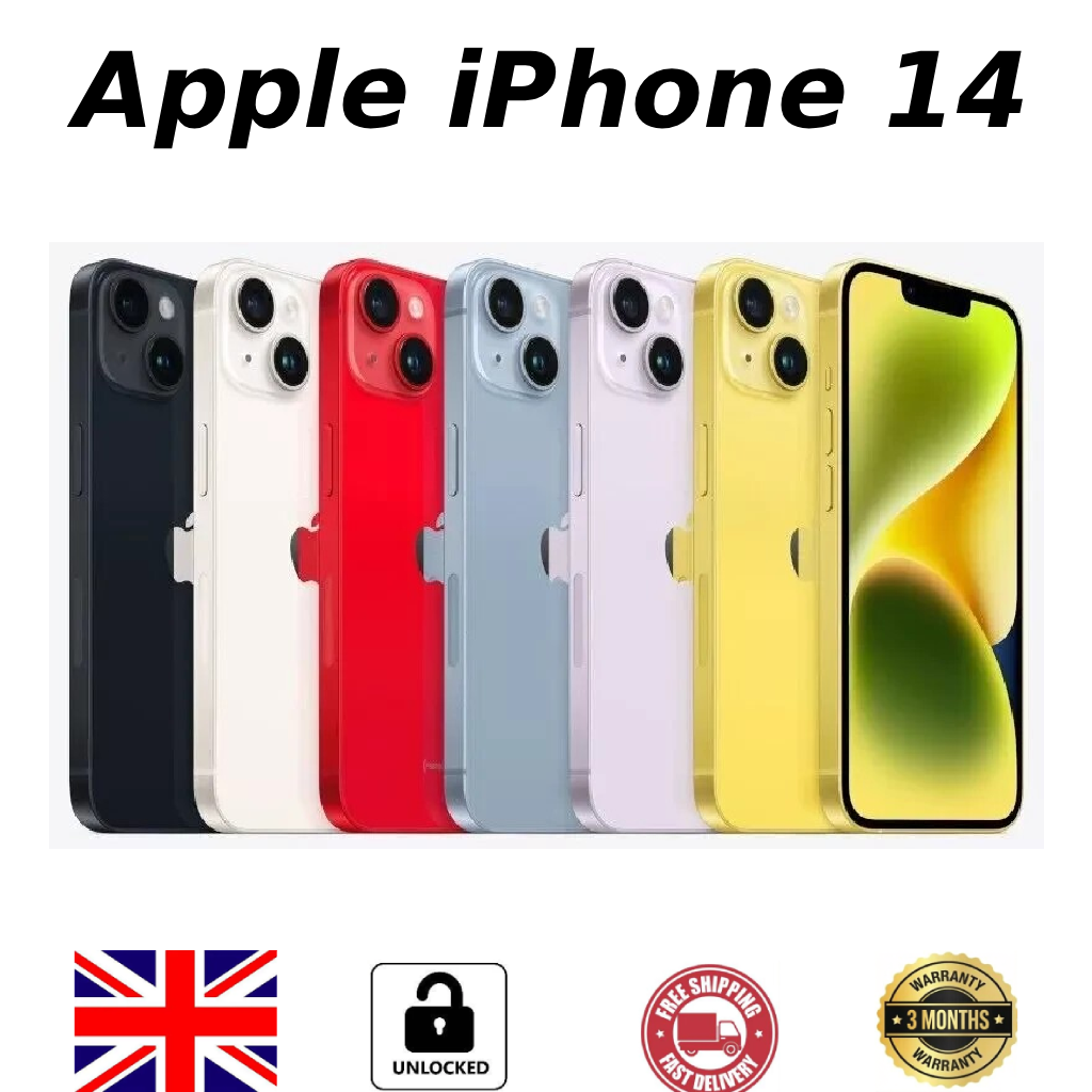 Apple iPhone 14 - 128GB - Purple (Unlocked) for sale online | eBay UK
