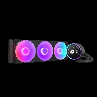 NZXT Kraken Elite 360 RGB AIO Liquid CPU Cooler 360mm LCD Display Black