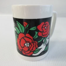 VTG VPR Vermont Public Radio Artist Mug Designed By Phoebe Stone Roses
